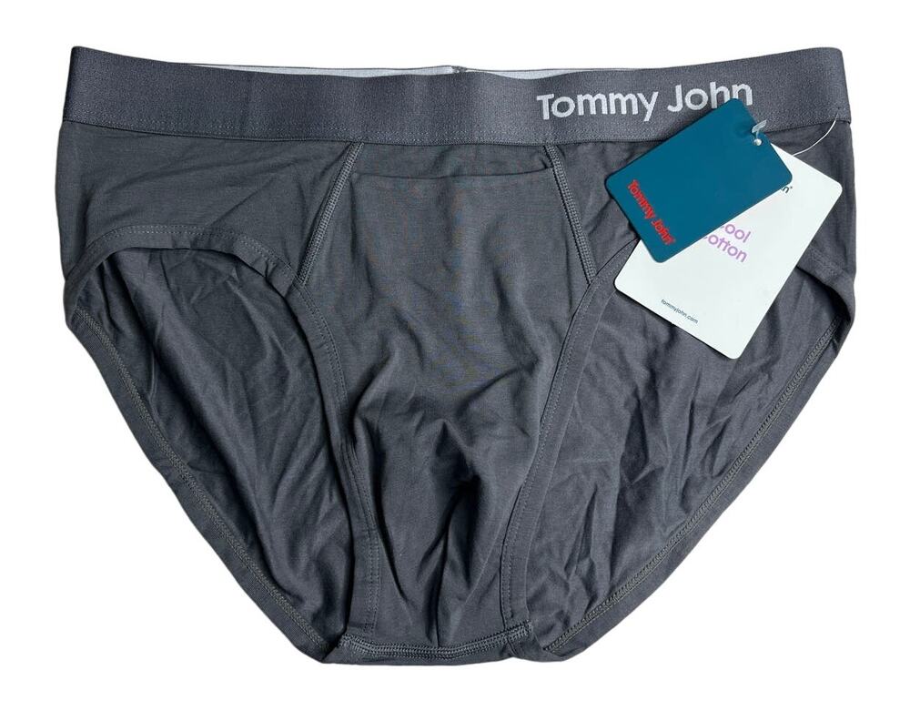 6-22 TOMMY JOHN Men's NWT $27 Cool Cotton Brief Underwear Pima Cotton Stretch XL